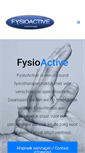 Mobile Screenshot of fysio-active.com